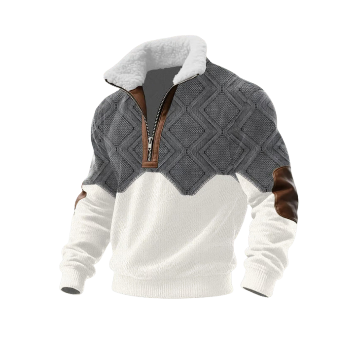 Jean - Pull à col roulé en polaire